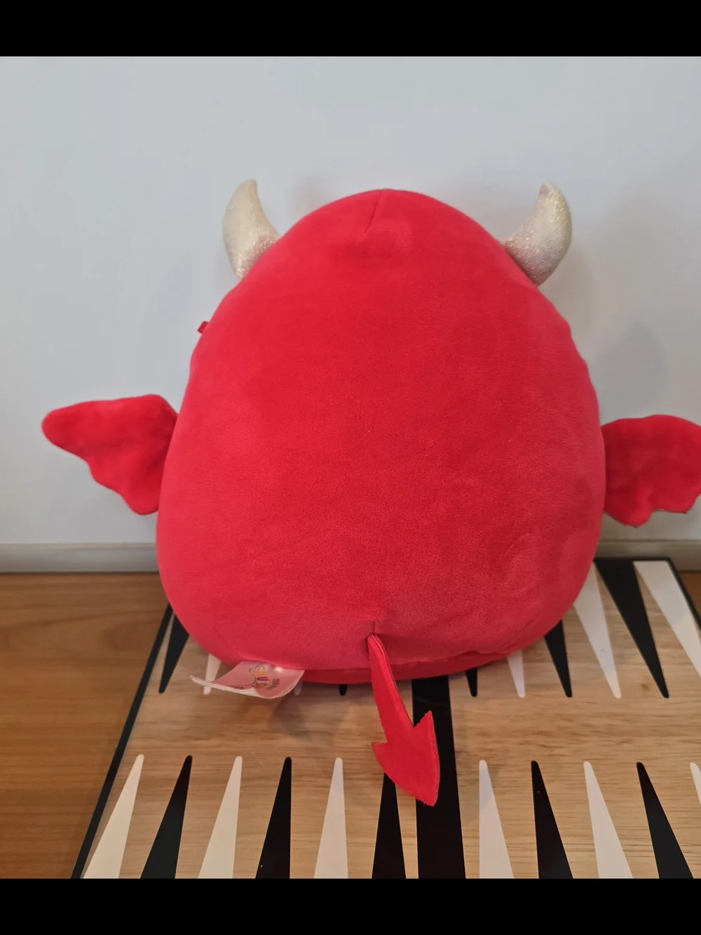 Squishmallows Karlie Red Plush Devil With Gold Accents